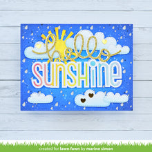 Load image into Gallery viewer, Lawn Fawn - giant hello sunshine - Lawn Cuts - Dies - Design Creative Bling
