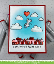 Load image into Gallery viewer, Lawn Fawn - all my heart - clear stamp set - Design Creative Bling
