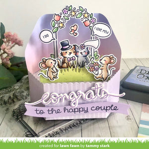 Lawn Fawn-Clear Stamps-Happy Couples - Design Creative Bling