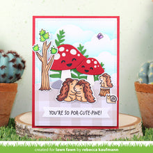 Cargar imagen en el visor de la galería, Lawn Fawn - porcu-pine for you - clear stamp set - Design Creative Bling
