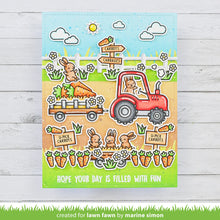 Carica l&#39;immagine nel visualizzatore di Gallery, Lawn Fawn-Clear Stamps-Hey There, Hayrides! Bunny Add-on - Design Creative Bling
