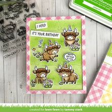 Load image into Gallery viewer, Lawn Fawn-Clear Stamps- highland cows!
