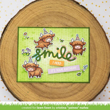 Load image into Gallery viewer, Lawn Fawn-Clear Stamps- highland cows!
