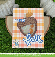 Load image into Gallery viewer, Lawn Fawn - stitched acorn frame - lawn cuts
