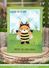 Load image into Gallery viewer, Lawn Fawn-Clear Stamps- henry's build-a-sentiment: honey bee
