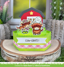 Load image into Gallery viewer, Lawn Fawn-Clear Stamps- highland cows!

