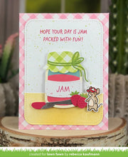 Lade das Bild in den Galerie-Viewer, Lawn Fawn-Clear Stamps- jam and honey sentiments
