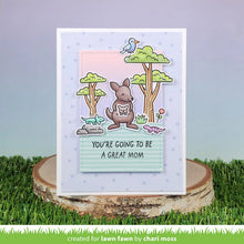 Cargar imagen en el visor de la galería, Lawn Fawn-Clear Stamps-Kanga-rrific Baby Sentiment Add-on - Design Creative Bling
