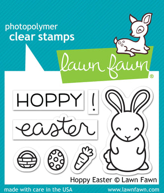 Lawn Fawn - hoppy easter - clear stamp set - Design Creative Bling