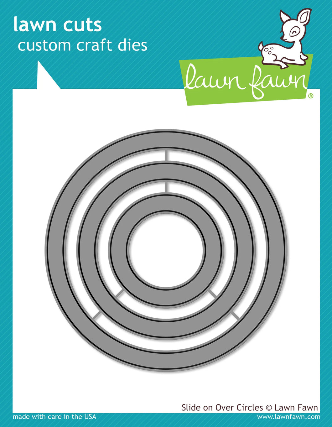 Lawn Fawn - slide on over circles -lawn cuts - Design Creative Bling
