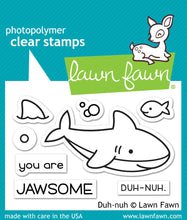 Lade das Bild in den Galerie-Viewer, Lawn Fawn - duh-nuh - clear stamp set - Design Creative Bling
