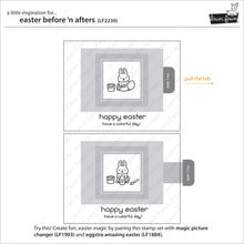 Charger l&#39;image dans la galerie, Lawn Fawn - easter before &#39;n afters - clear stamp set - Design Creative Bling
