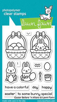 Lawn Fawn - easter before 'n afters - clear stamp set - Design Creative Bling