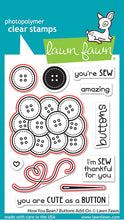 Lade das Bild in den Galerie-Viewer, Lawn Fawn - how you bean? buttons add-on - lawn cuts - lawn cuts
