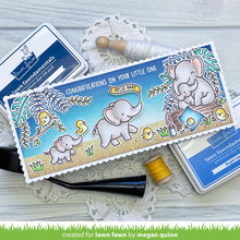 Cargar imagen en el visor de la galería, Lawn Fawn - elephant parade - clear stamp set - Design Creative Bling
