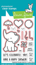Charger l&#39;image dans la galerie, Lawn Fawn - elephant parade add-on - lawn cuts
