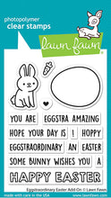 Load image into Gallery viewer, Lawn Fawn - eggstraordinary easter add-on - clear stamp set
