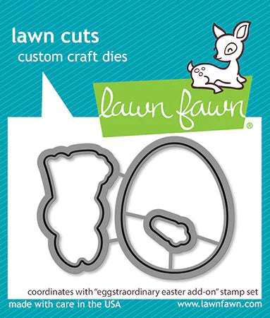 Lawn Fawn - eggstraordinary easter add-on - lawn cuts