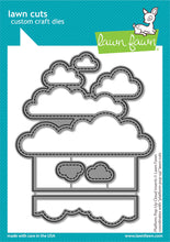 Carica l&#39;immagine nel visualizzatore di Gallery, Lawn Fawn -platform pop-up cloud inserts - Lawn Cuts - Dies - Design Creative Bling
