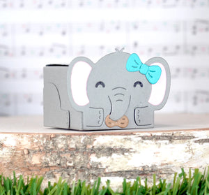 Lawn Fawn - tiny gift box elephant add-on - Lawn Cuts - Dies - Design Creative Bling