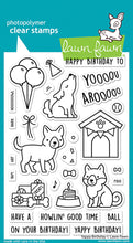 Cargar imagen en el visor de la galería, Lawn Fawn - yappy birthday - clear stamp set - Design Creative Bling
