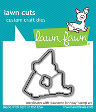 Lade das Bild in den Galerie-Viewer, Lawn Fawn-Lawn Cuts-Dies-pawsome birthday lawn cuts - Design Creative Bling
