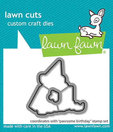 Lawn Fawn-Lawn Cuts-Dies-pawsome birthday lawn cuts - Design Creative Bling