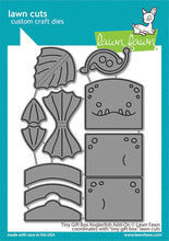 Load image into Gallery viewer, Lawn Fawn-Lawn Cuts-Dies-tiny gift box anglerfish add-on - Design Creative Bling
