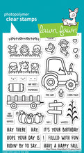 Carica l&#39;immagine nel visualizzatore di Gallery, Lawn Fawn - Hay There, Hayrides! - clear stamp set - Design Creative Bling
