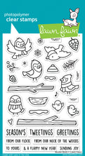 Charger l&#39;image dans la galerie, Lawn Fawn - winter birds - clear stamp set - Design Creative Bling
