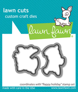 Lawn Fawn - flappy holiday - lawn cuts