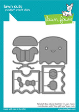 Carica l&#39;immagine nel visualizzatore di Gallery, Lawn Fawn - tiny gift box ghost add-on - lawn cuts - Design Creative Bling
