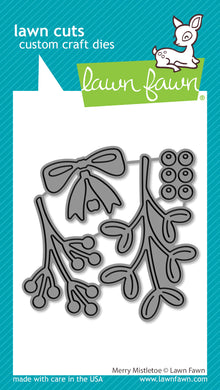 Lawn Fawn -  merry mistletoe - lawn cuts - Design Creative Bling