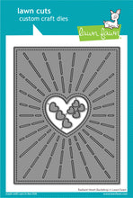 Carica l&#39;immagine nel visualizzatore di Gallery, Lawn Fawn -  radiant heart backdrop - lawn cuts - Design Creative Bling
