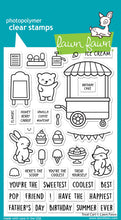 Lade das Bild in den Galerie-Viewer, Lawn Fawn-Clear Stamps-treat cart - Design Creative Bling
