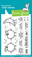 Load image into Gallery viewer, Lawn Fawn-Clear Stamps-  fruitful friends

