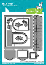 Carica l&#39;immagine nel visualizzatore di Gallery, Lawn Fawn - ta-da! diorama! shop add-on lawn cuts - lawn cuts - Design Creative Bling
