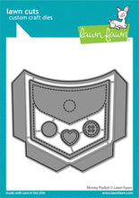 Charger l&#39;image dans la galerie, Lawn Fawn - money pocket lawn cuts - lawn cuts - Design Creative Bling
