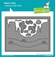 Carica l&#39;immagine nel visualizzatore di Gallery, Lawn Fawn - desert canyon backdrop lawn cuts - lawn cuts - Design Creative Bling
