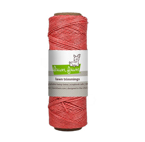 Lawn Fawn - Lawn Trimmings - coral hemp twine - Design Creative Bling