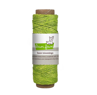 Lawn Fawn - Lawn Trimmings - lime green hemp twine - Design Creative Bling