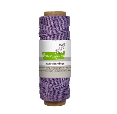 Lawn Fawn - Lawn Trimmings - lavender hemp twine - Design Creative Bling