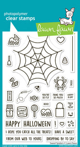 Lawn Fawn - sweet spiders - clear stamp set