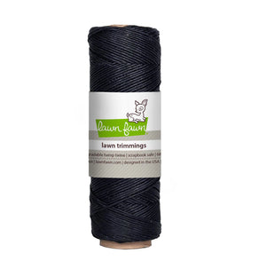 Lawn Fawn - Lawn Trimmings - black hemp twine