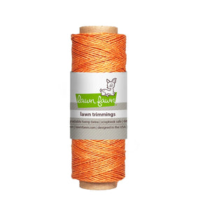 Lawn Fawn - Lawn Trimmings - orange hemp twine