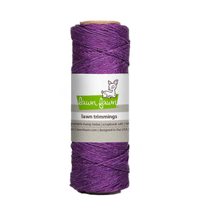 Lawn Fawn - Lawn Trimmings - purple hemp twine