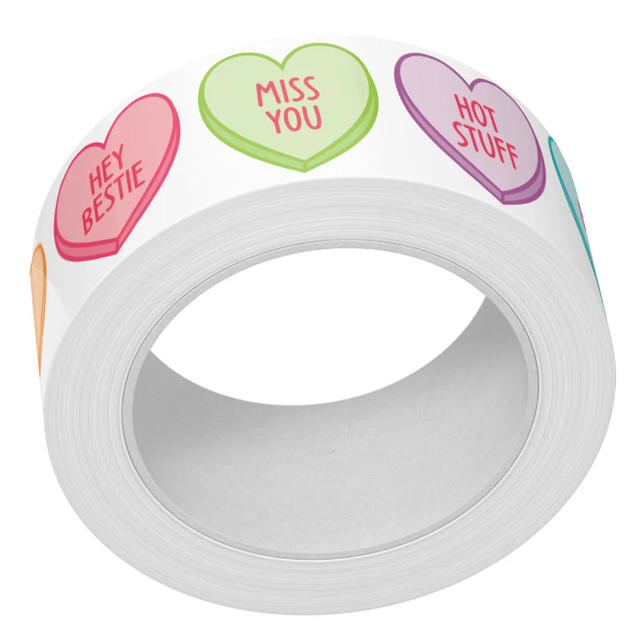 Lawn Fawn - conversation hearts - Washi Tape - Design Creative Bling