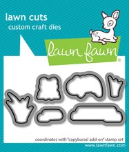 Load image into Gallery viewer, Lawn Fawn - capybaras! add-on lawn cuts - lawn cuts - Design Creative Bling
