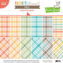 Load image into Gallery viewer, Lawn fawn - favorite flannel fall collection pack - 12x12 - Design Creative Bling
