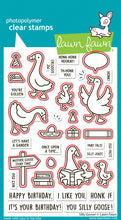 Lade das Bild in den Galerie-Viewer, Lawn Fawn-coordinate die-silly goose! lawn cuts - Design Creative Bling
